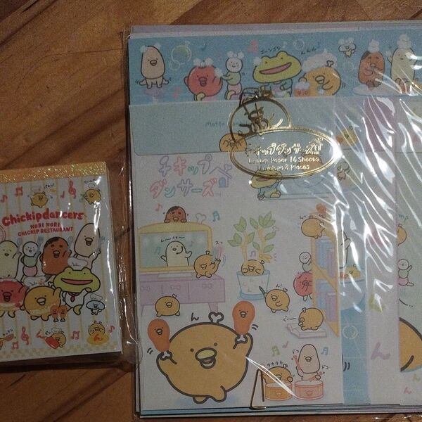 新品未開封★チキップダンサーズ レターセット メモ帳
