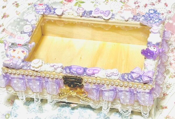 ホイップデコ クク ゆめかわ 木箱 ハンドメイド