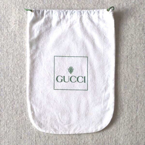 GUCCI グッチ 保存袋 旧型 バッグ用 内袋 収納袋 小さめ ホワイト