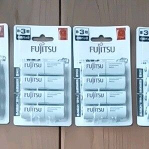 【新品】富士通 Fujitsu 充電式電池 ニッケル 充電池 単3形 16本 HR-3UTC