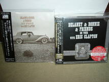音楽性転換期の貴重なライヴ音源　傑作「Delany & Bonnie & Friends with Eric Clapton」オリジナル及び拡大版四枚組 国内盤未開封新品。_画像1
