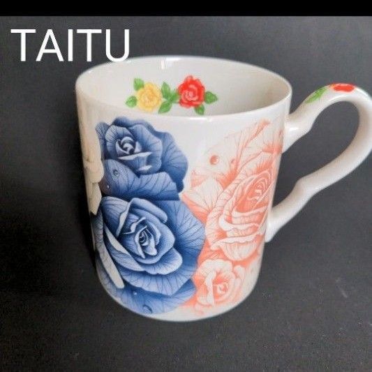 TAITU romantica マグカップ エミリオベルガミン 薔薇 大容量 バラ rose イタリア