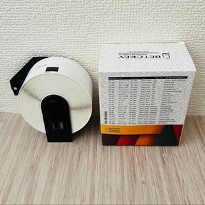 BETCKEY 互換 住所ラベル 感熱紙 ブラザー Brother用 ラベルステッカーDK-11208 38mm x 90mm