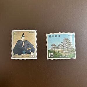 昭和切手 第1次国宝シリーズ 2枚