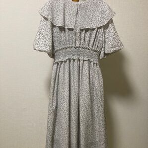 Hudson honey 花柄ワンピース