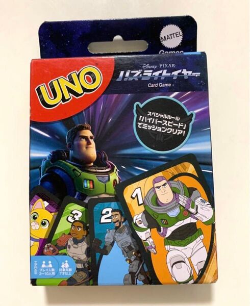 UNO バズ・ライトイヤー カードゲーム 新品、未使用 ウノ
