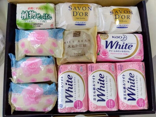 色々な石鹸セット、11種類