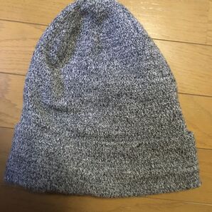 H&M ニット帽 ネイビー フリーサイズ