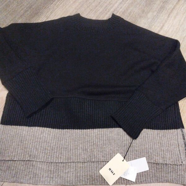 Gready Brilliant ダンボールカットソーとニットをドッキング
