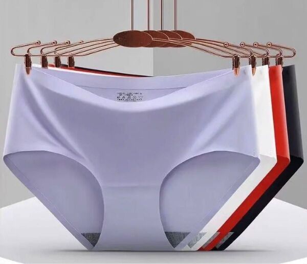 シームレスショーツLサイズ下着レディース パンツ 肌に優しい【L 5枚セット】
