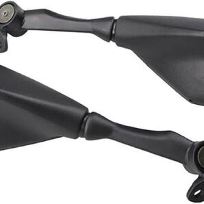 バイクミラー オートバイミラー スポーツバイクリアビューミラー バックミラー ウィング サイドミラー 左右セット