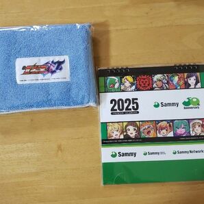Sammy サミー 2025カレンダー&北斗の拳 今治フェイスタオル