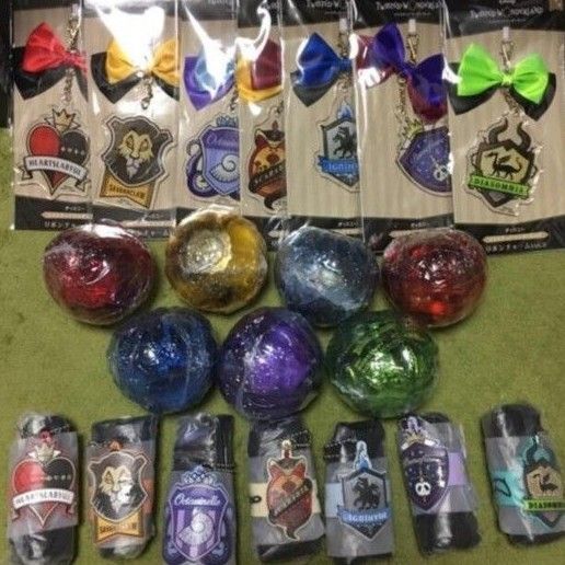 新品 送料込 ツイステ キャンディポット エコトート リボンチャーム 全寮セット ガチャガチャ
