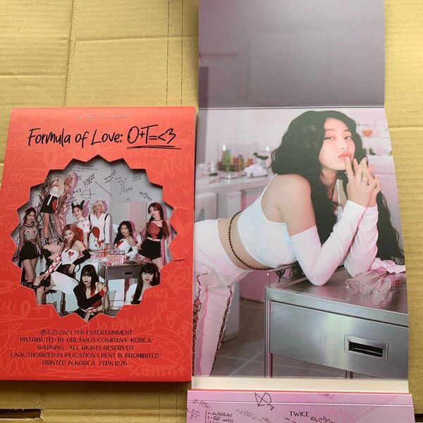 TWICE formula of love:O+T=<3 アルバム ジヒョ