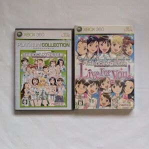 XBOX360 アイドルマスター、アイドルマスター Live For you 限定版 セット