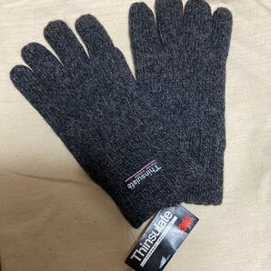 90s 3M Thinsulate アメリカ直輸入品 メンズオイルドニットグローブ USA直輸入 手袋 グローブ ニット ベージュ