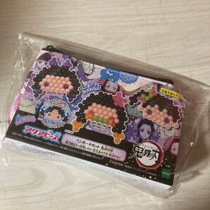 アクアビーズ ペンポーチセット 鬼滅の刃 竈門禰豆子 胡蝶しのぶ 栗花落カナヲ 神崎アオイ AQ-345