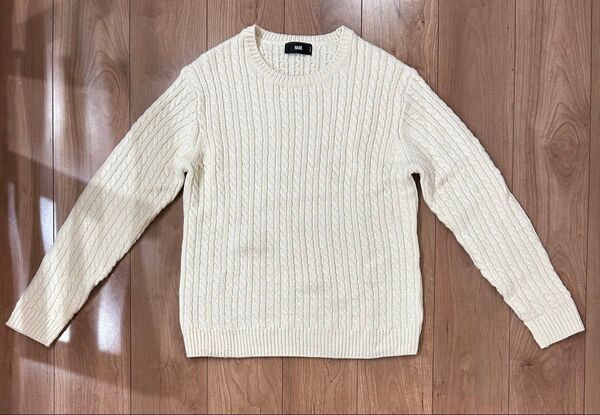 HARE ケーブル編みニット セーター トレーナー M