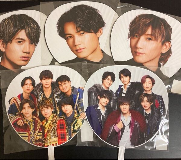 【クーポンで200円引】 SixTONES 京本大我 松村北斗 髙地優吾 カウコン うちわ