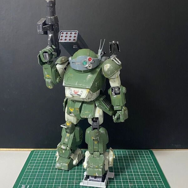 1/20 スコープドッグ バーコフ分隊仕様 強ウェザリング 一部塗装