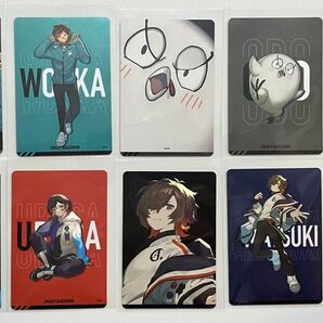 CRチップス ステッカー うるか おぼ 天月 うぉっか きなこ 9種セット