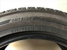 激安中古スタッドレスタイヤ　　245/50R18 104Q ヨコハマ　ice GUARD IG50 PLUS 15年製　　4本_画像6