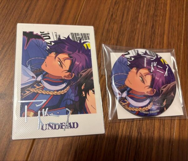 あんスタ TRIP ぱしゃっつ 缶バッジ 乙狩アドニス