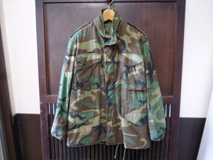 USA古着　M-65 迷彩 フィールドジャケット SMALL 米軍 カモフラージュ ウッドランド アメリカ製 ミリタリー サープラス 