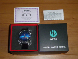 SEIKO Wired AGAK706 super Mario kpa collaboration < new goods unopened >