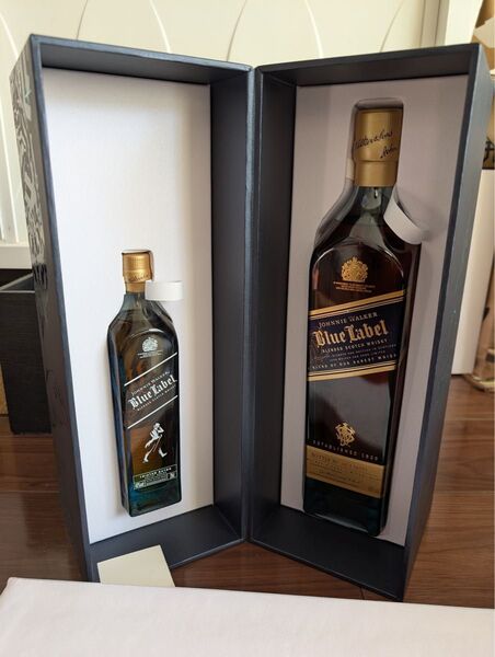 貴重品 JOHNNIEWALKER ジョニーウオーカー ブルーラベル バイ トリスタン・イートン 40° 750ml 200ml
