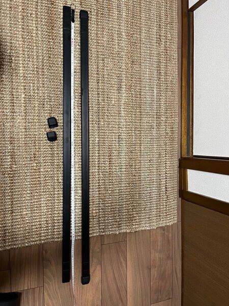 【美品】inno スクエアバー 2本セット 120cm