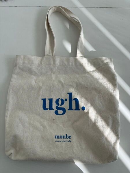 monbr トートバッグ ugh. キャンバス トートバッグ オシャレ