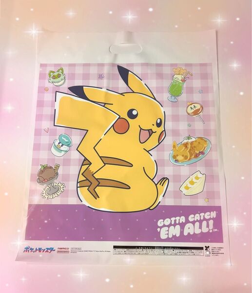 新品★ namco ナムコ 限定 ポケットモンスター ポケモン ピカチュウ オリジナルショッパー