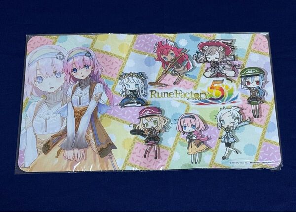 【新品未使用】ルーンファクトリー5/プレイマット/ラバーマット/プリシラ/WonderGOO店舗特典