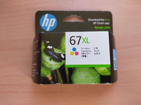 HP インクカートリッジ 67XL カラー 期限切れ