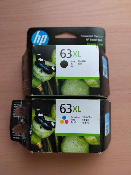 HP 63XL インクカートリッジ 黒 カラー