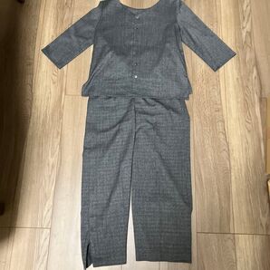 22 OCTOBRE グレー パンツセットアップ 36