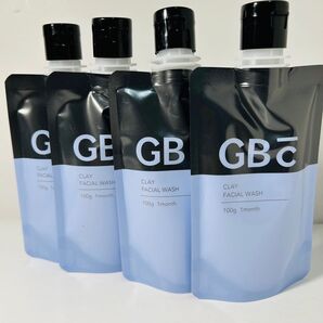 GB クレイ フェイシャルウォッシュ 100g 4個