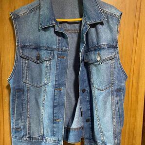 デニムベスト