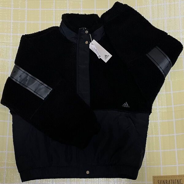 新品 アディダス アウター ジャケット レディース ワーディング ボア ルーズフィット IT6096 KNV53 adidas
