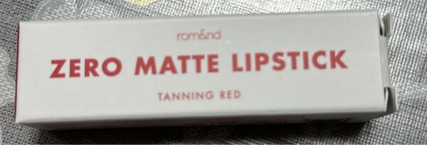 Rom&nd Zero matte lipstick