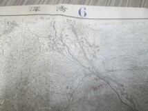 古地図　湯澤　5万分の1地形図◆大正4年◆新潟県、群馬県、南魚沼、魚野川_画像1