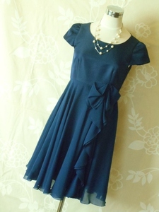  Strawberry Fields /STRAWBERRY-FIELDS/ One-piece / dress / made in Japan /S corresponding / navy 