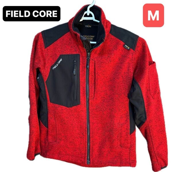 FIELD CORE ワークジャケット Mサイズ ネオンレッド ワークマン 男女兼用