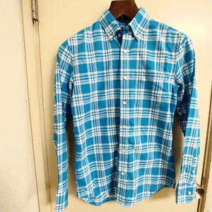 Banana Republic バナナリパブリック 長袖 チェックシャツ size S MOD: LS mercu plaid SP14