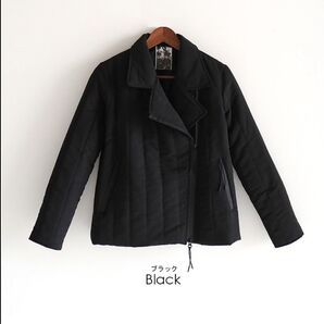 未使用 中綿ライダース ジャケット