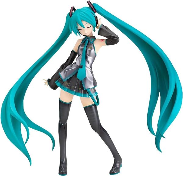 WF2009限定品 初音ミク CMver. 1/8 目閉じミク◆新品未開封美品 CM ver