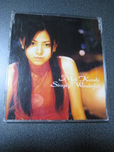 (CD)　倉木麻衣　Simply Wonderful／think about／Baby I Like ・0806