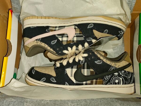 新品 26cm Travis Scott × Nike SB Dunk Low ナイキ トラヴィス スコット CT5053-001
