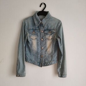 ライトブルー デニムジャケット (サイズ 3)